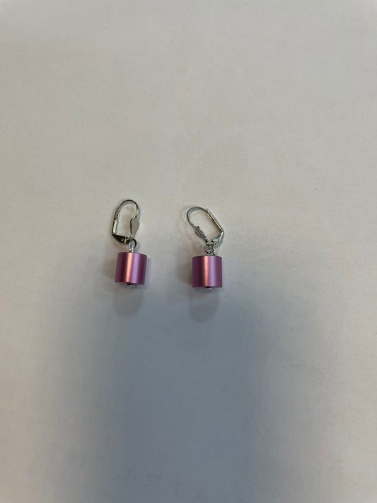 Oval Earrings - Cherry