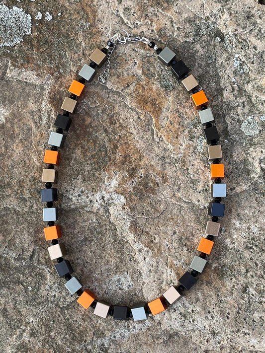 Geometric Autumn - Necklace