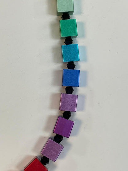 Geometric Rainbow - Necklace