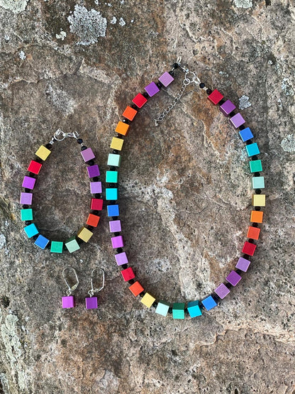 Geometric Rainbow - Bracelet