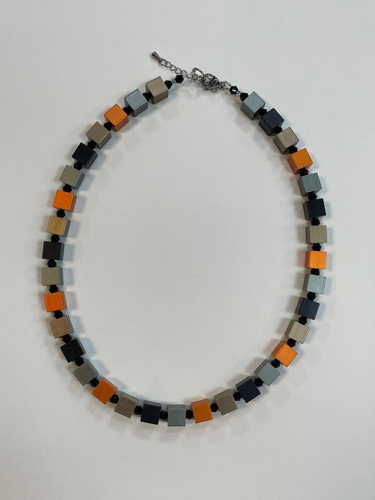 Geometric Autumn - Necklace