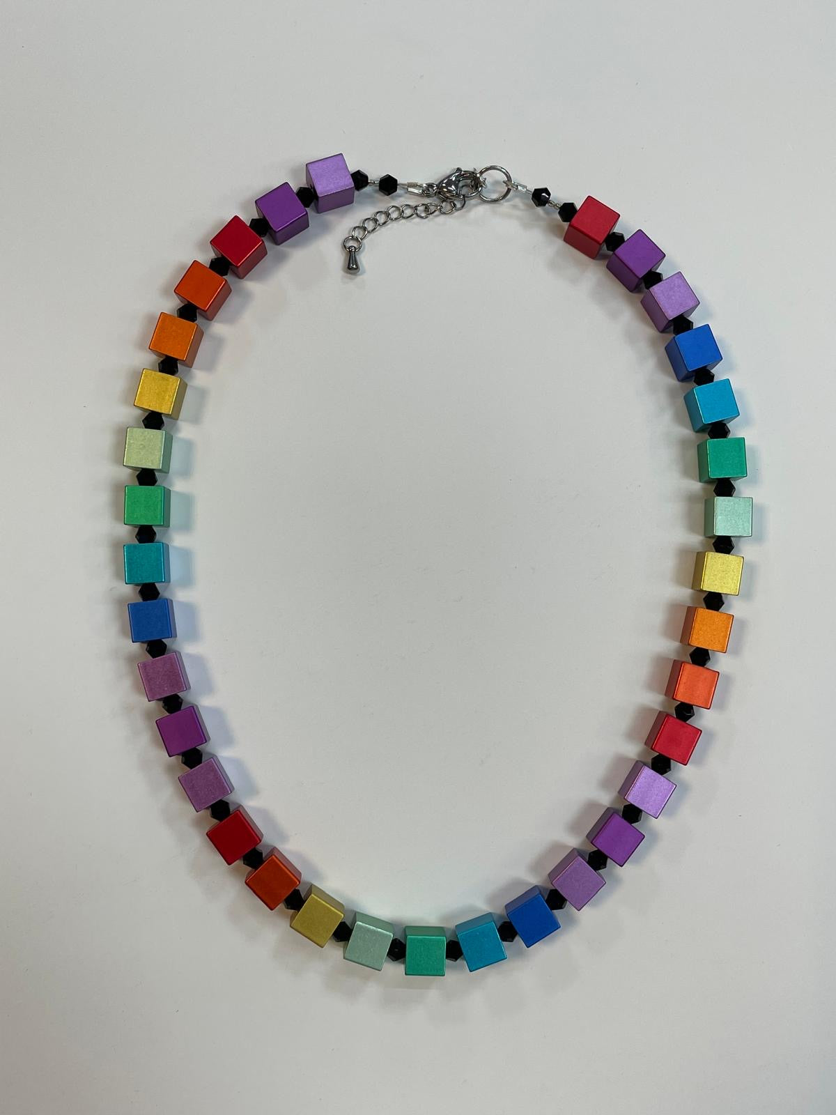 Geometric Rainbow - Necklace