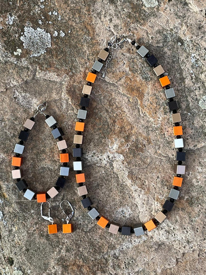 Geometric Autumn - Necklace